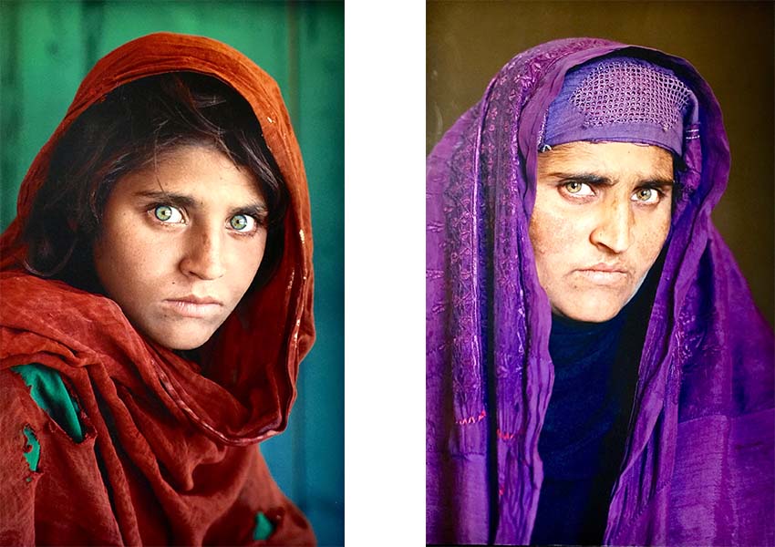 Donna afgana di McCurry